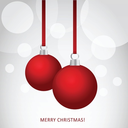 christmas ballsのイラスト素材