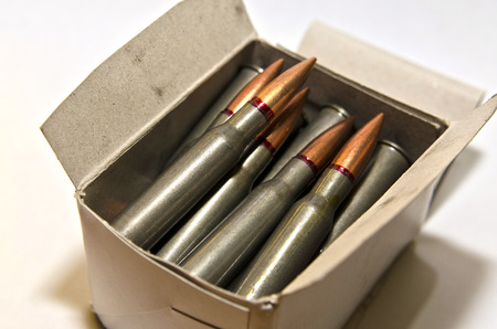 sniper cartridgesの写真素材