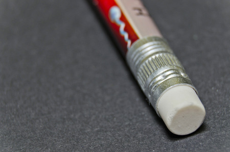 pencil eraserの写真素材