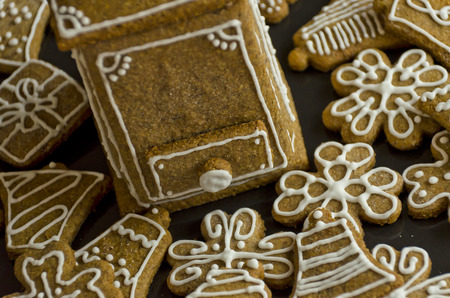 bell gingerbreadの写真素材
