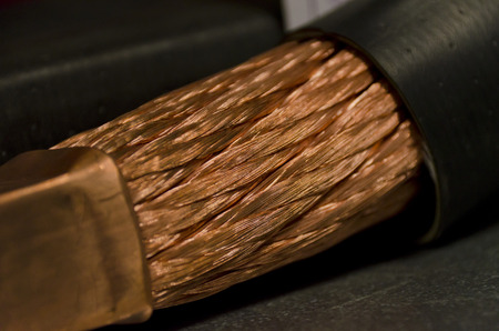 copper terminalの写真素材