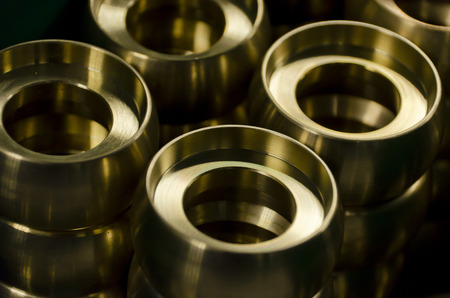 brass ringsの写真素材