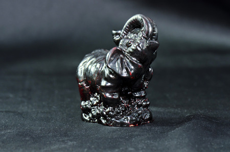 figurine of an elephantの写真素材
