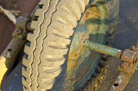 wheel barrowの写真素材