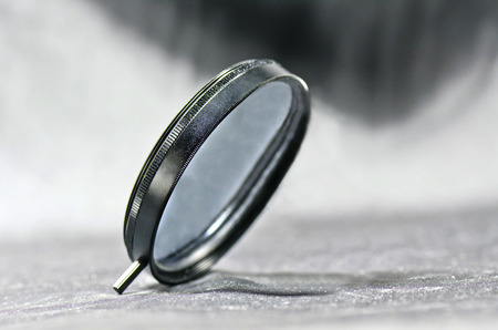 polarizing filterの写真素材