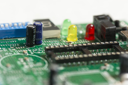 slot on the printed circuit board