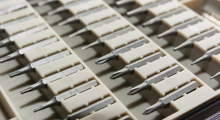 set of screwdrivers of various typesの写真素材