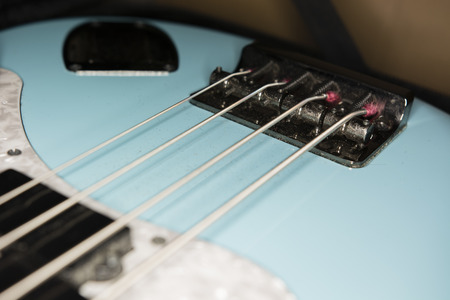 view of the guitar neck with Barells