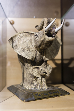 Elephant figurines.の写真素材