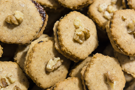 Candy with nuts.の写真素材