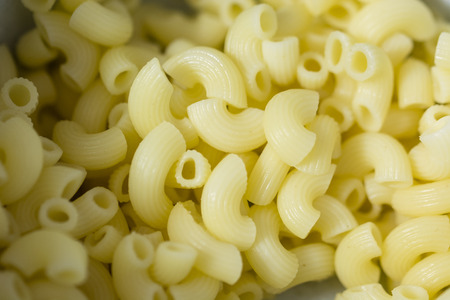 Boil the pasta in the pot nodes.の写真素材