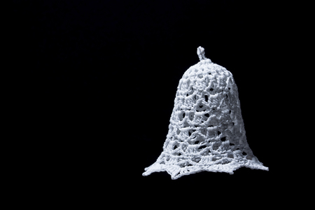 White knit bell.の写真素材