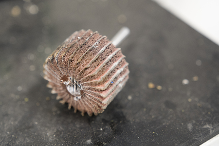 Smoked sanding pin.の写真素材