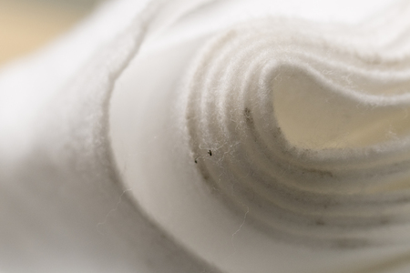White curled belt sealing.の写真素材