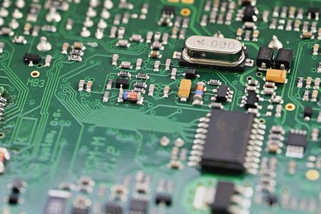 Printed circuit processor in detail.