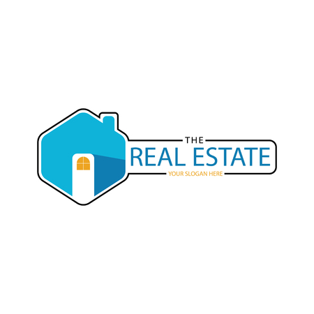 Real estate and building home logo design template.のイラスト素材