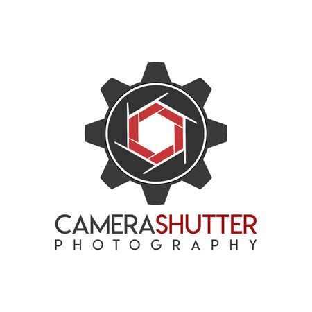 Vector Camera Shutter Gear Icon Symbolsのイラスト素材
