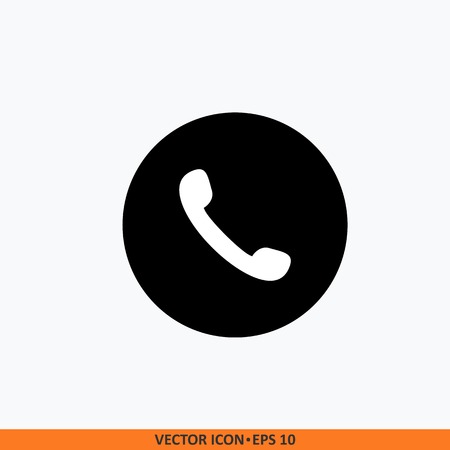 Call icon vector. Call symbol for your website design, logo, app, UI.のイラスト素材