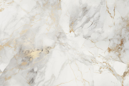 White golden vines marble texture background pattern with high resolution.の写真素材
