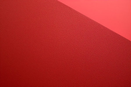 Red leather texture background. High quality photoの素材