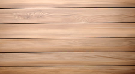 Close-up of light wooden planks showcasing detailed grain patterns. Ideal as a textured background or design element. High quality photoの素材