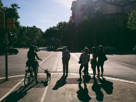 Silhouettes on the Streetの素材