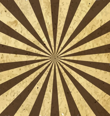 Vintage set of multicolored rays on grunge retro backgroundのイラスト素材