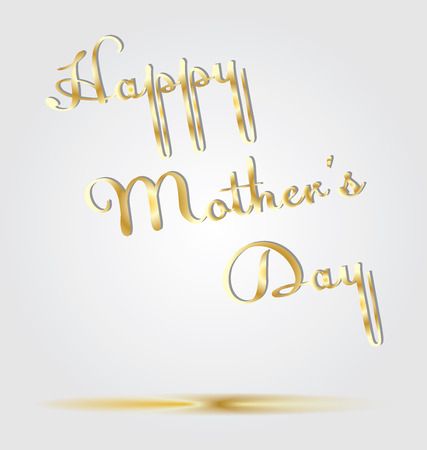 creative illustration card for celebrating Mothers Dayのイラスト素材