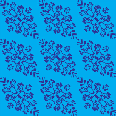Attractive vector seamless patterns. Texture for printing onto fabric, paper, scrap booking. Abstract flower, shape. Classy feminine background. Retro and vintage.のイラスト素材