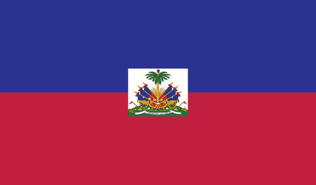 Haiti.vector flag of the independent stateのイラスト素材
