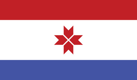 Mordovia.vector flag of the independent stateのイラスト素材