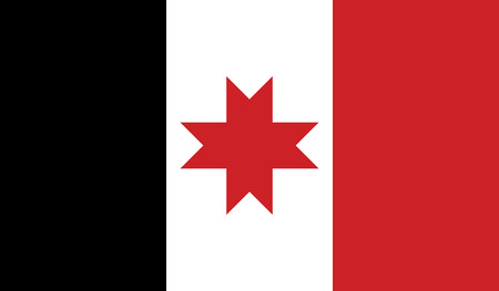 Udmurtia flag vector illustrationのイラスト素材