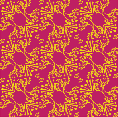Attractive vector seamless patterns. Texture for printing onto fabric, paper, scrap booking. Abstract flower, shape. Classy feminine background. Retro and vintage.のイラスト素材