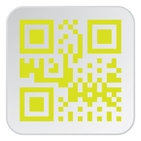 Beautiful QR Code. This QR Code suitable for registration of sites and projectsのイラスト素材