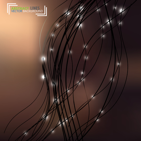 swoosh line certificate abstract background modern futuristic wave line layout. Vector illustrationのイラスト素材