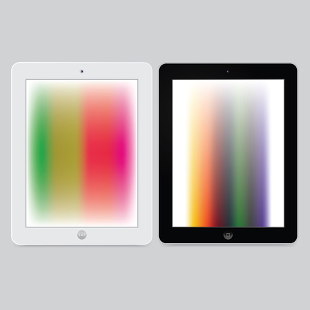 generic tablet pc - ipad like vector tablet pcのイラスト素材
