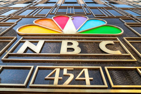 Foto de Chicago, IL - March 10th, 2020: The  NBC building and attached studio is currently home to the Judge Mathis show and many others over the years including Jerry Springer, Steve Wilkos and Steve Harvey, - Imagen libre de derechos