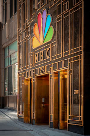 Chicago, IL - March 10th, 2020: The  NBC building and attached studio is currently home to the Judge...