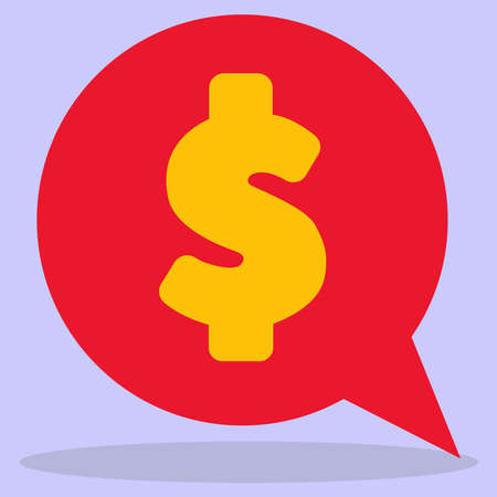 A board with a financial schedule. Presentation stand. The image is made in a flat style. Vector illustration. A series of business icons.のイラスト素材