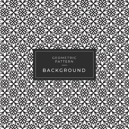 seamless pattern background flower minimal vector design