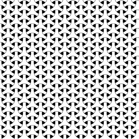 pattern design geometric seamless modern triangle background black and white vector web illustration eps10 illustratorのイラスト素材