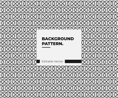 ornament square tile retro light shape design seamless patternのイラスト素材