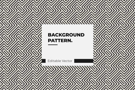 pattern vector decorative line texture modern style design elementのイラスト素材