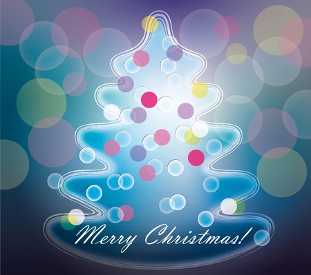 New Year\'s and Merry Christmas card handmadeのイラスト素材
