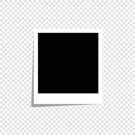 Blank photo templateのイラスト素材