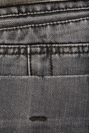 Grey jeans background with seamの写真素材