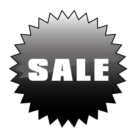 a black icon with points and white text for black fridayのイラスト素材