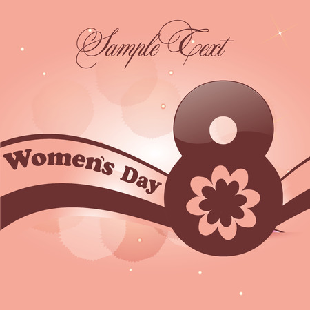 a beautiful and colorful background for women's dayのイラスト素材