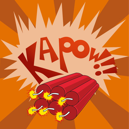 a colored comic expression in a colored backgroundのイラスト素材