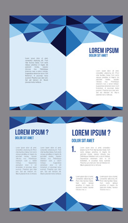 a big blue paper with some text and design for data managementのイラスト素材